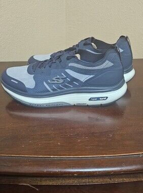 EUC-Skechers Men’s Navy and Gray Hyper Burst Arch Fit Sneaker Sz. 11W